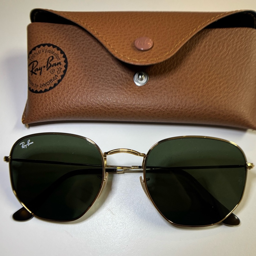 Ray-Ban RB3548N Hexagonal Round Men's Sunglasses